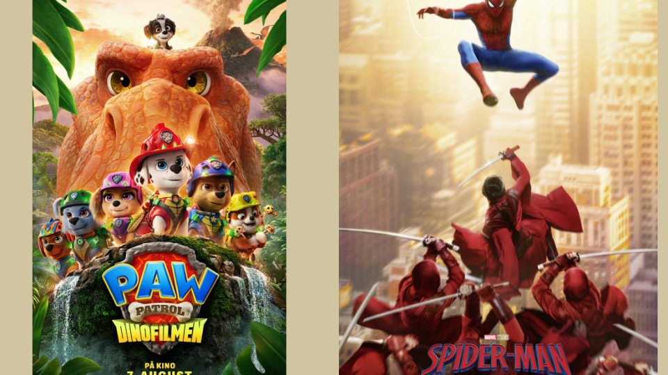 Lenke til artikkel: Bygdekinoen viser Paw Patrol: Dinofilmen og Spider-Man: Brand New Day