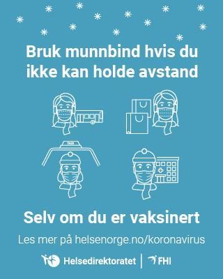 Munnbind påbud